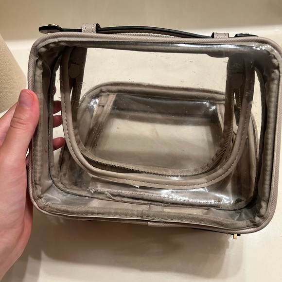 Small Clear Cosmetics Case - Picture 4 of 6